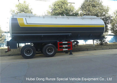 Китай Двойная цапфа 32 тонн танка подвес трейлера Семи одноточечный для плавиковой кислоты/ХКЛ поставщик