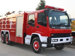 15000 литров Японии ФВЗ мочат пожарную машину пены