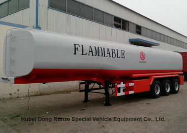 Китай Жидкостные огнеопасные нефти масляного бака цапфы трейлера 3 Семи для дизельного бензина, масла, перехода керосина 44000Литерс поставщик
