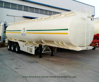 Китай Жидкостные огнеопасные цапфы трейлера 3 топливозаправщика безрельсового транспорта нефти для дизельного бензина, масла, керосина 42КБМ поставщик