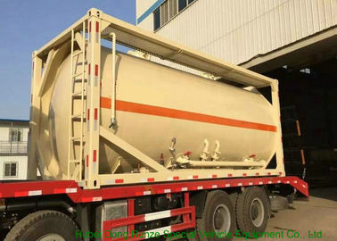 Китай контейнеры 20000Л танка цемента 20ФТ оптовые - 22500Л с железным каркасом углерода поставщик