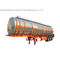 Алюминиевый трейлер автоцистерны сырой нефти топлива горючей жидкости с емкостью опционное 43 -49 М3 поставщик