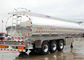 Жидкостные огнеопасные топливозаправщика топлива цапф безрельсового транспорта 44000 нефти литры 3 алюминиевого поставщик